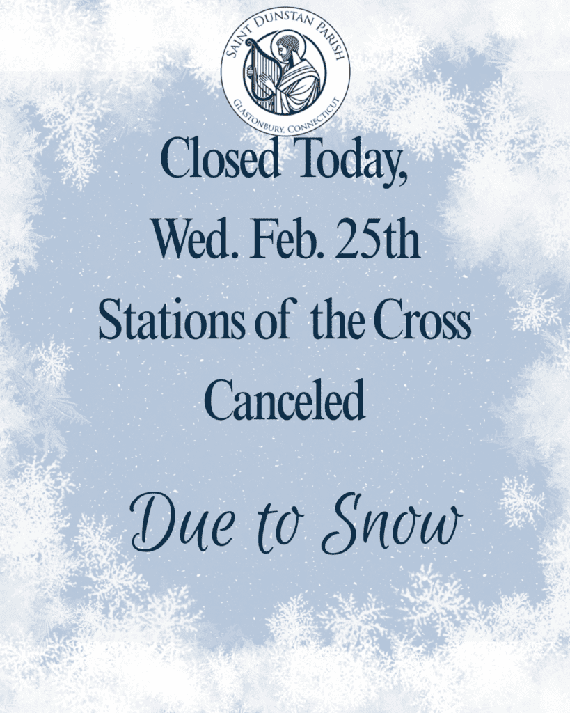 No Stations of the Cross -Feb 25th