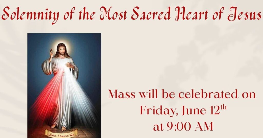 Mass-Friday, June 12th