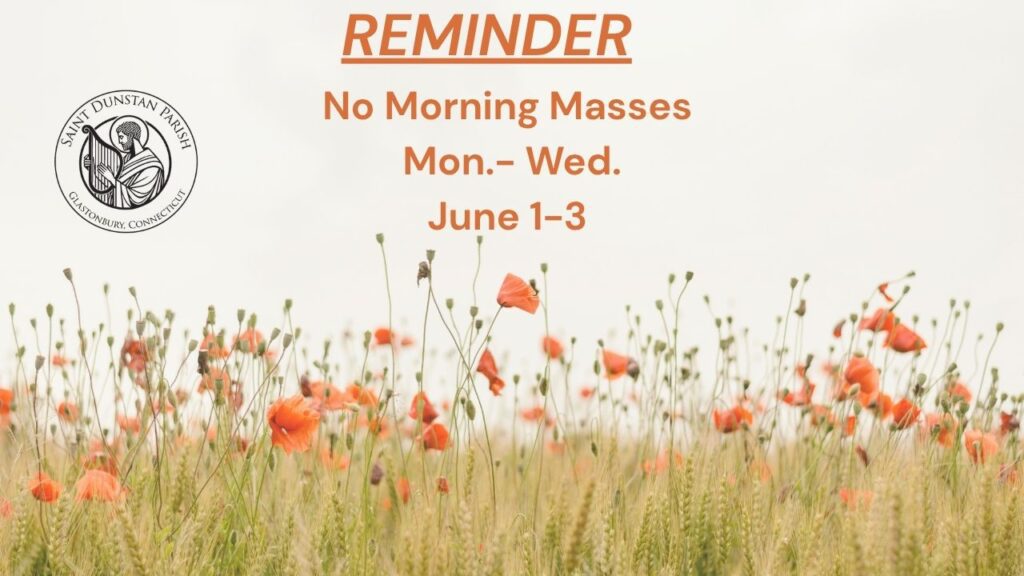 Mass Reminder!