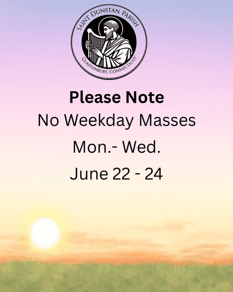 No Weekday Masses