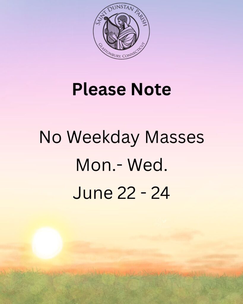 No Weekday Masses